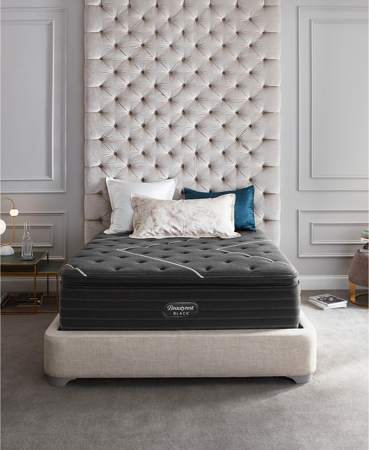 Beautyrest Black C-Class Medium Firm Pillowtop Mattress | Furniture ...
