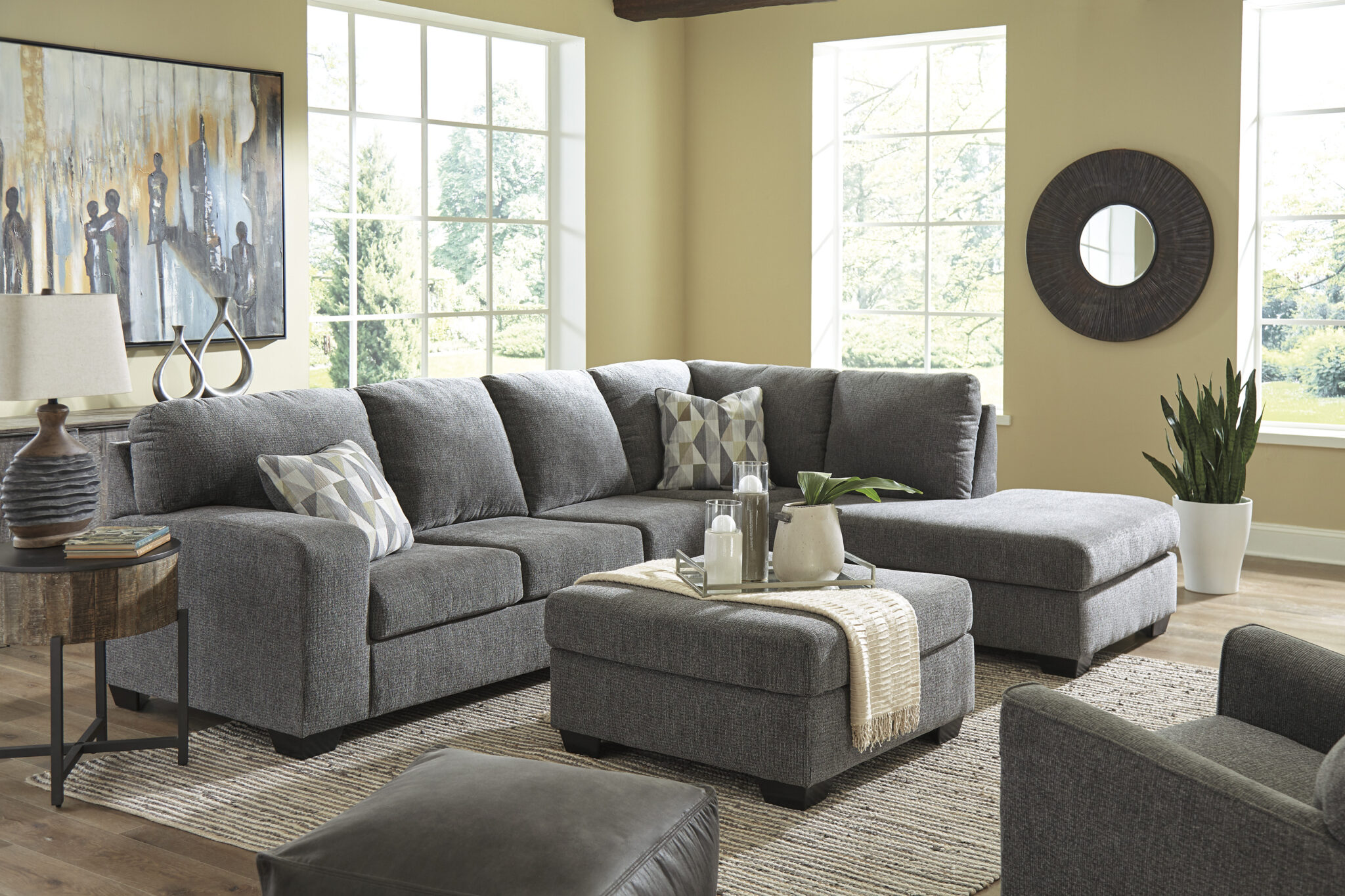 Ashley Dalhart Sectional – Furniture World Galleries